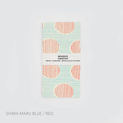 Large Envelope with Notecard Set: SHIMA-MARU GREY x GOLD