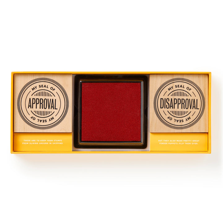 Brass Monkey Your Seal Of Approval Stamp Set