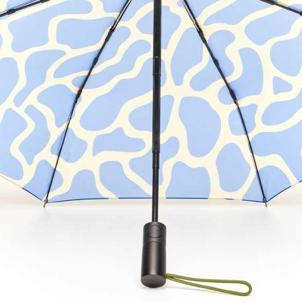 The Daily - Blue Ripples Automatic Umbrella: Blue
