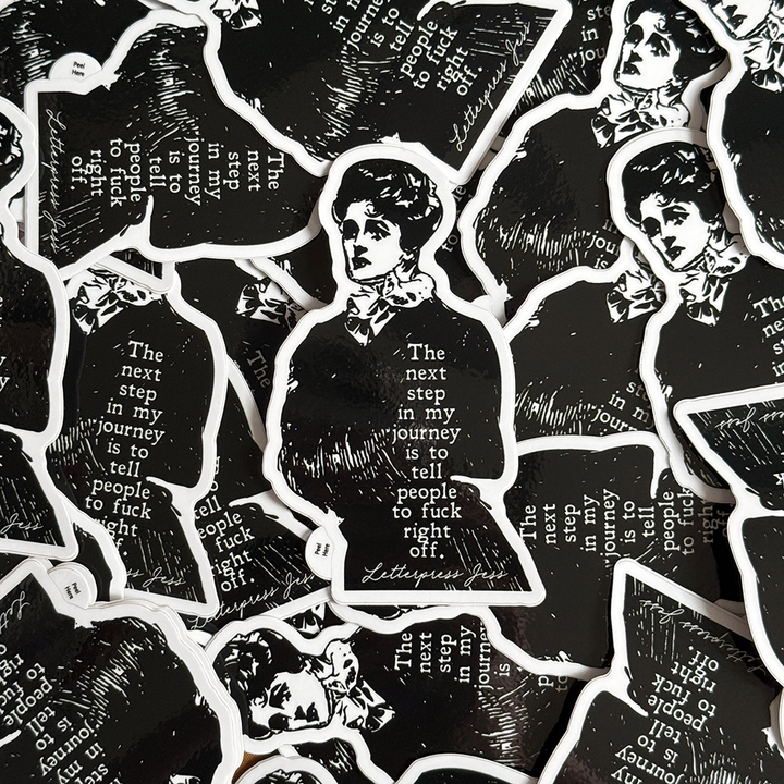 Gibson Girl My Journey Sticker