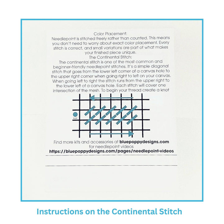 Magnolia Needlepoint Kit