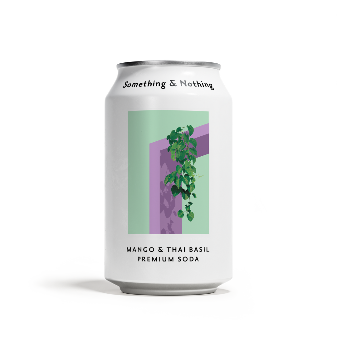 Mango &amp; Thai Basil Soda