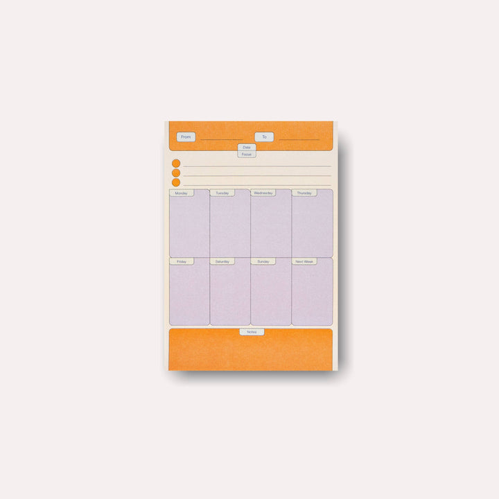 Beams Weekly Planner Sticky Notes
