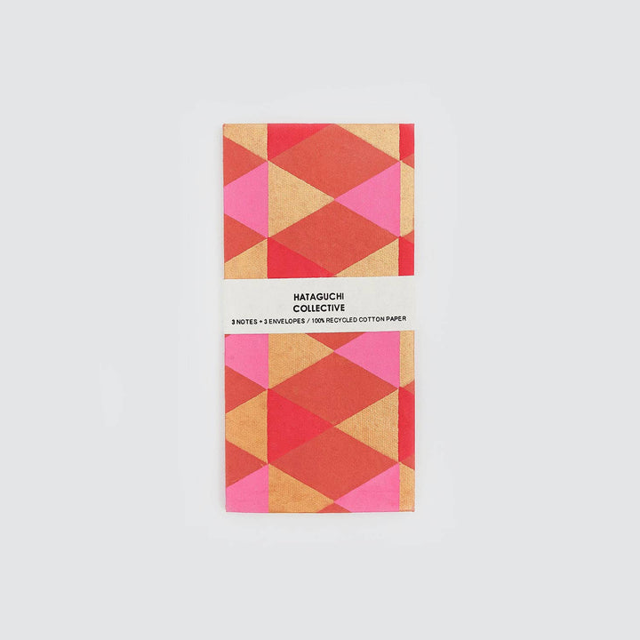 Large Envelope with Notecard Set: SHIMA-MARU GREY x GOLD