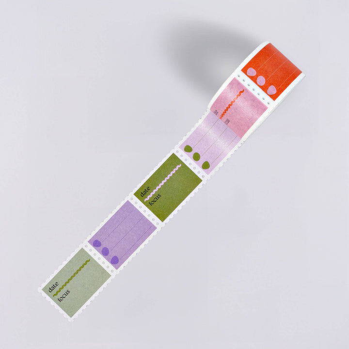 Focus Checklist Stamp Washi Tape