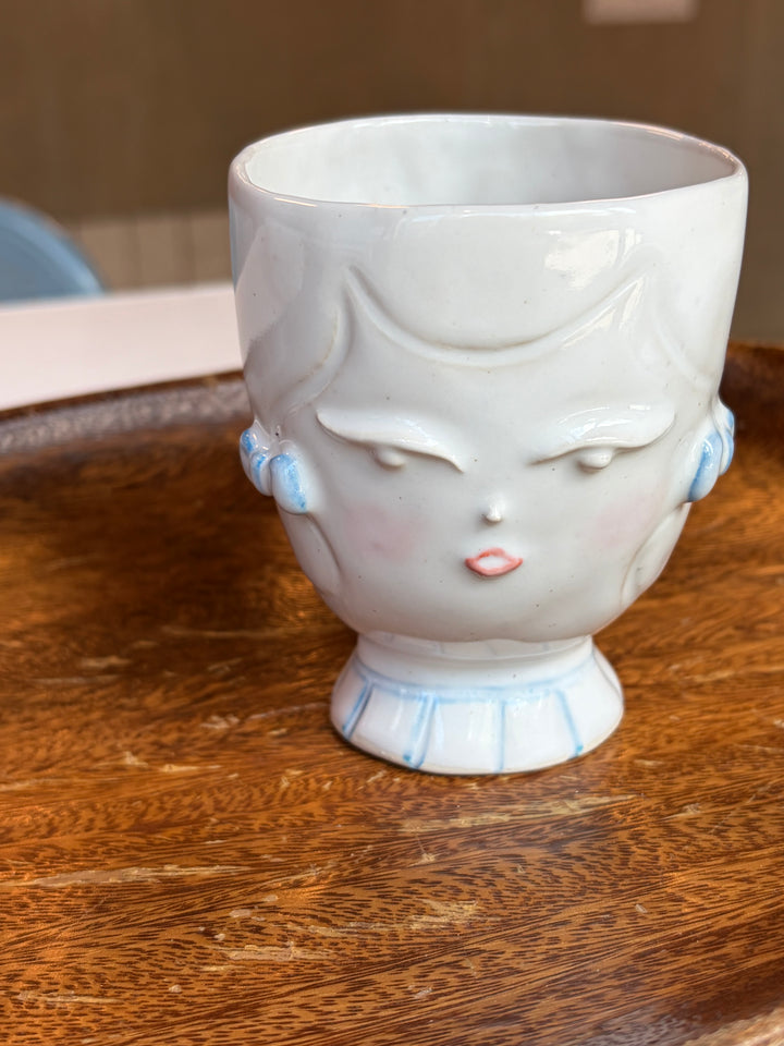 Female Face Cup - Satchiko Ceramics