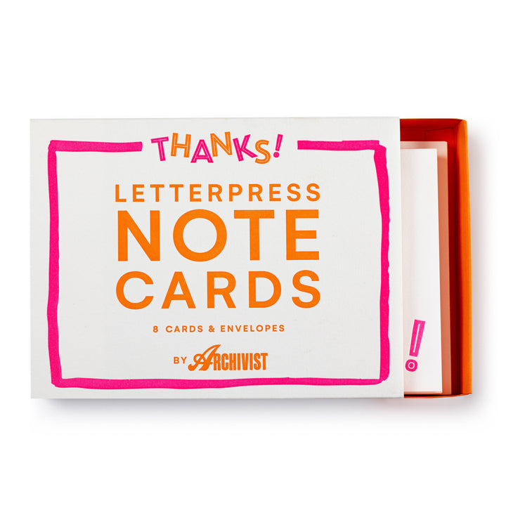 Thank You Notecards Set by J.Falkner