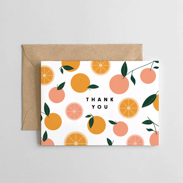 Thank you Oranges - Mini Boxed Set of 6 Cards