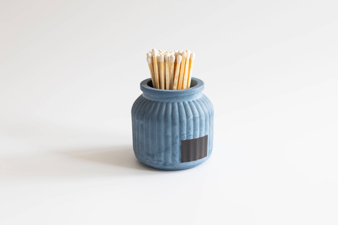 Apothecary Match Holder- Long Matches: Brick