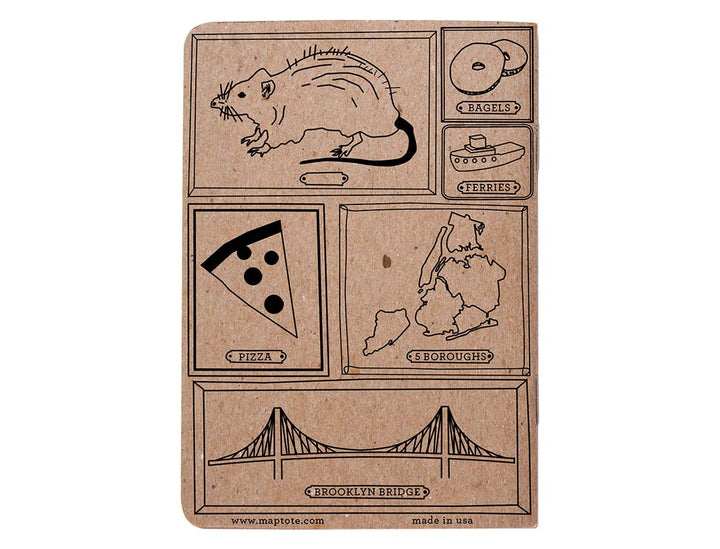 NYC Frames Kraft Notebook