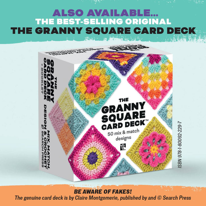 Granny Sq Flowers Card Deck