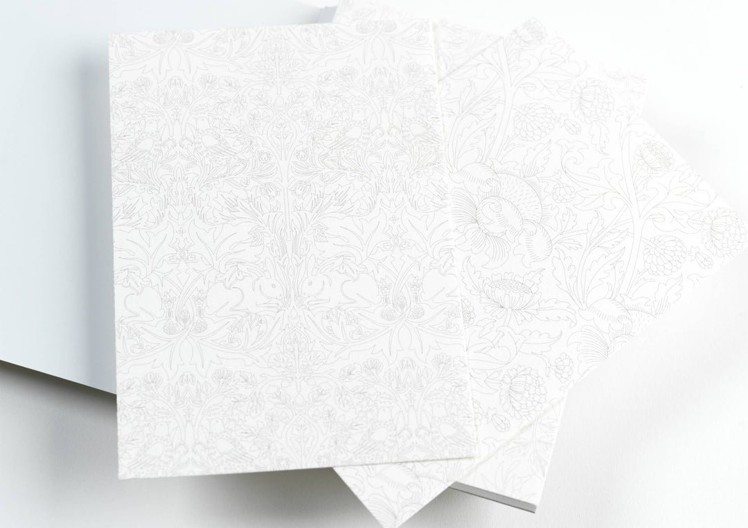 William Morris Watercolour Postcard Book