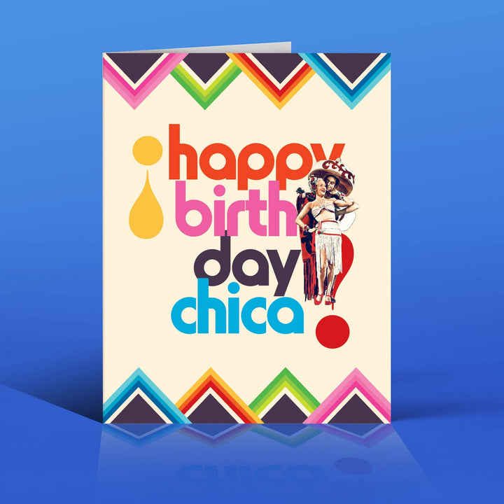 BIRTHDAY CHICA spanish birthday card