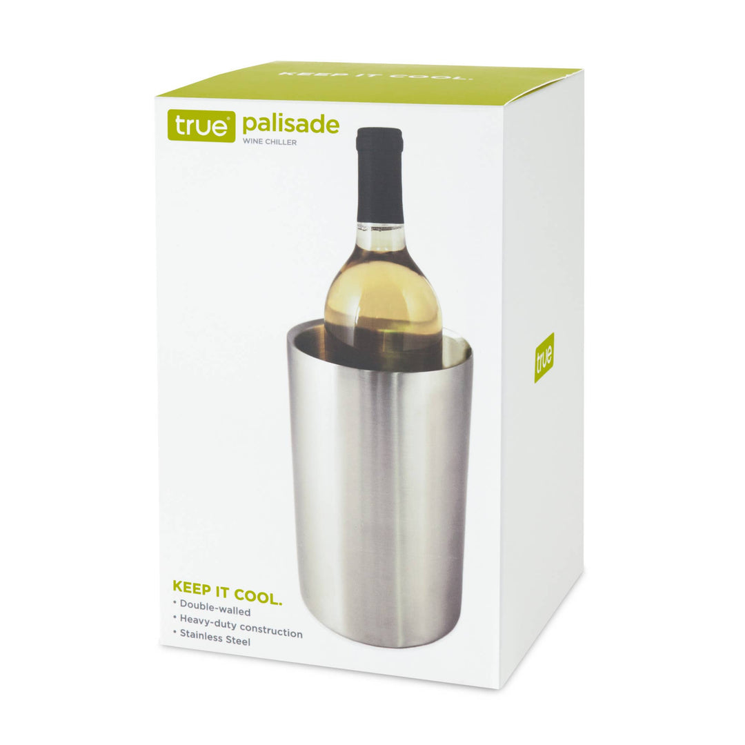 Palisade Double Wall Polished Stainless Steel Wine Chiller