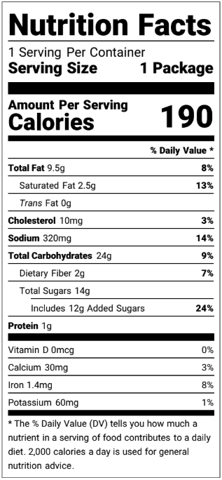 Asheville Mix Snack Bag