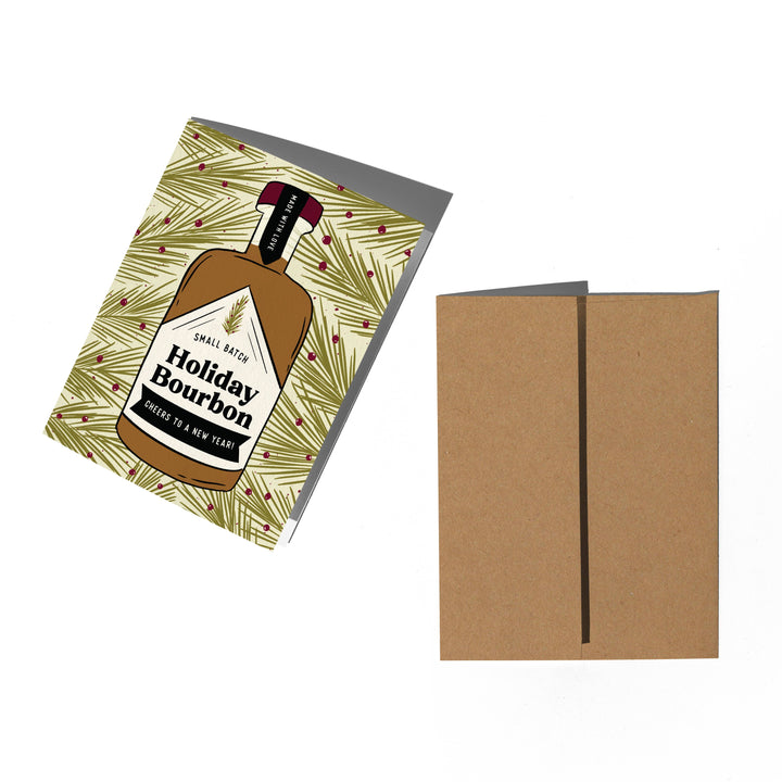 Holiday Bourbon Card: Single card
