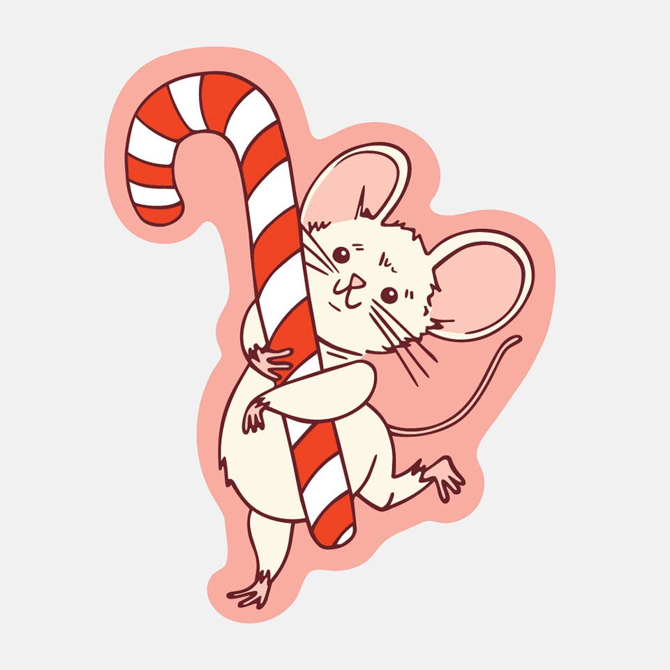 Candy Mouse Sticker