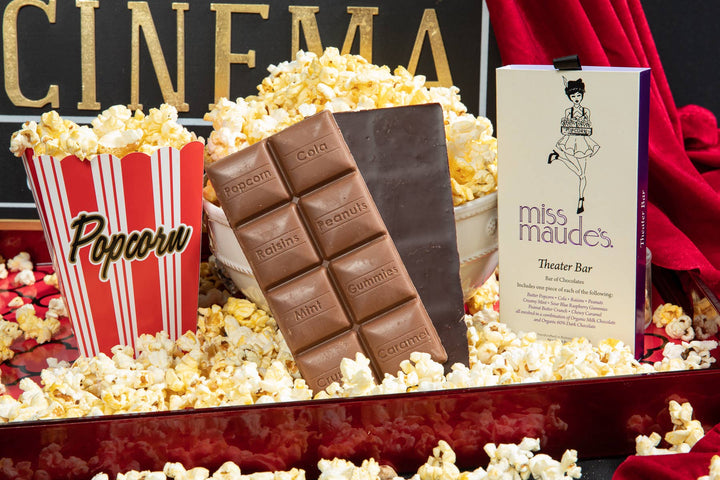 Theater Bar in Half Dark Chocolate & Half Milk Chocolate