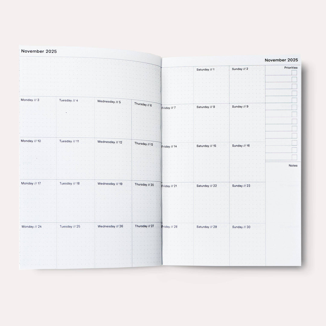 Geometry 2025-2026 Academic Weekly Planner Book