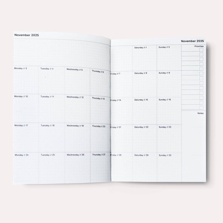 Geometry 2025-2026 Academic Weekly Planner Book