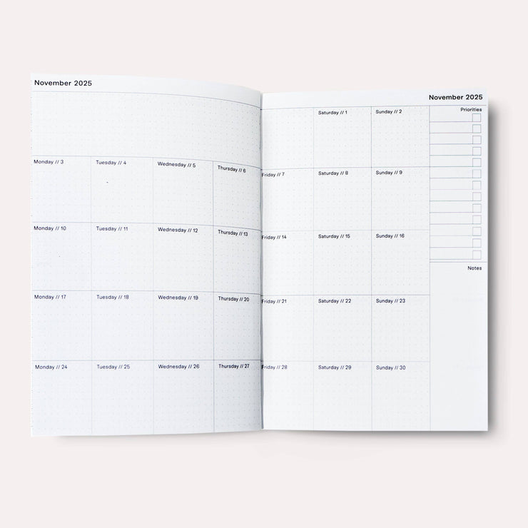 Geometry 2025-2026 Academic Weekly Planner Book