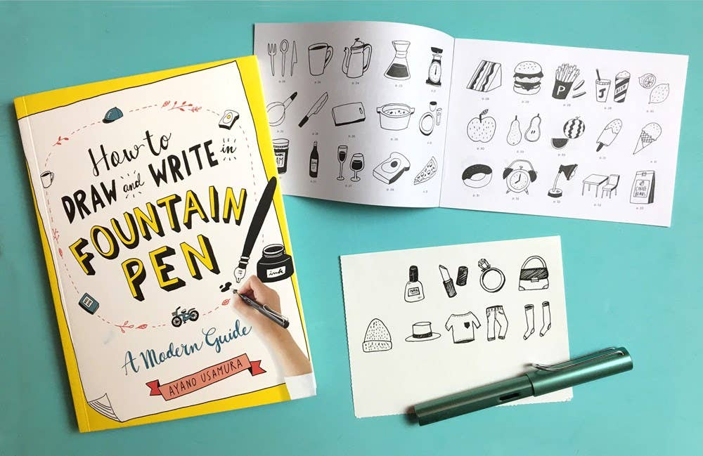 How to Draw and Write in Fountain Pen