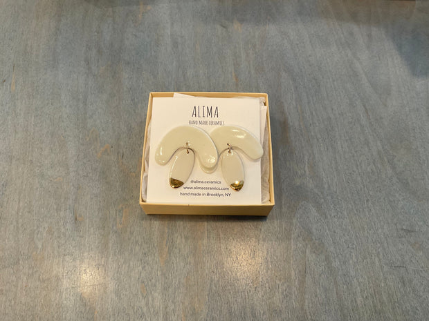 Drop Gold Earrings