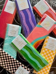 Waves Tissue Paper