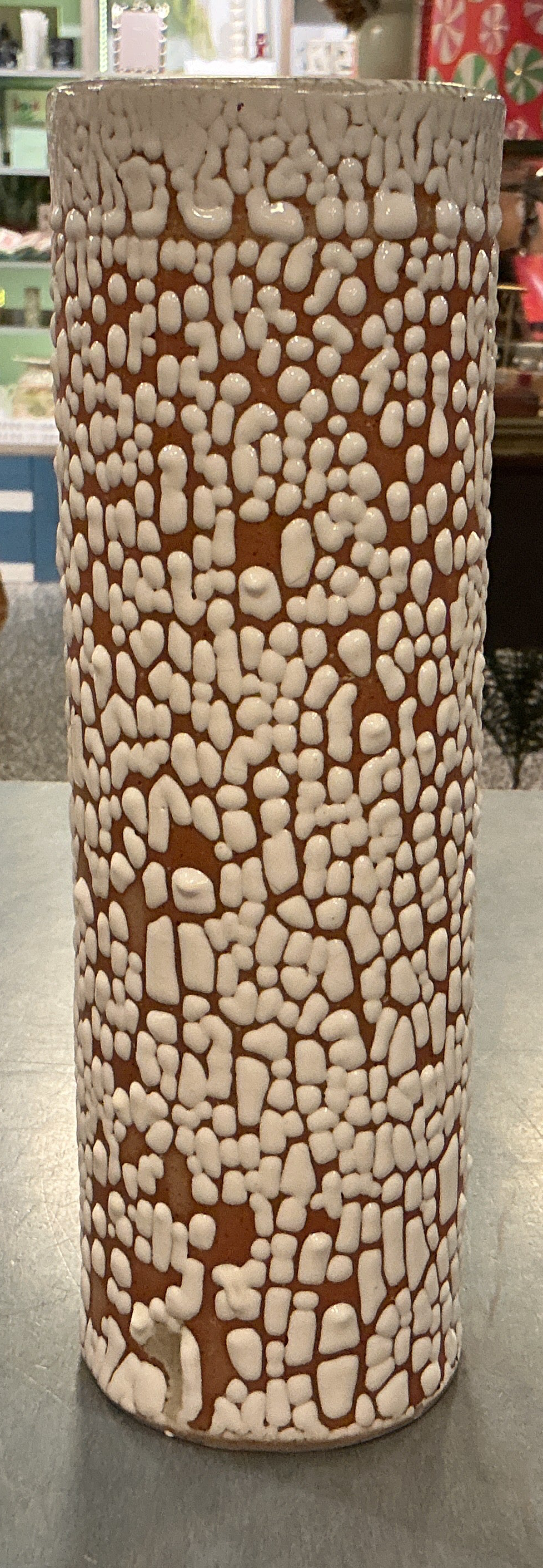 BB Ceramics Speckled White Vase