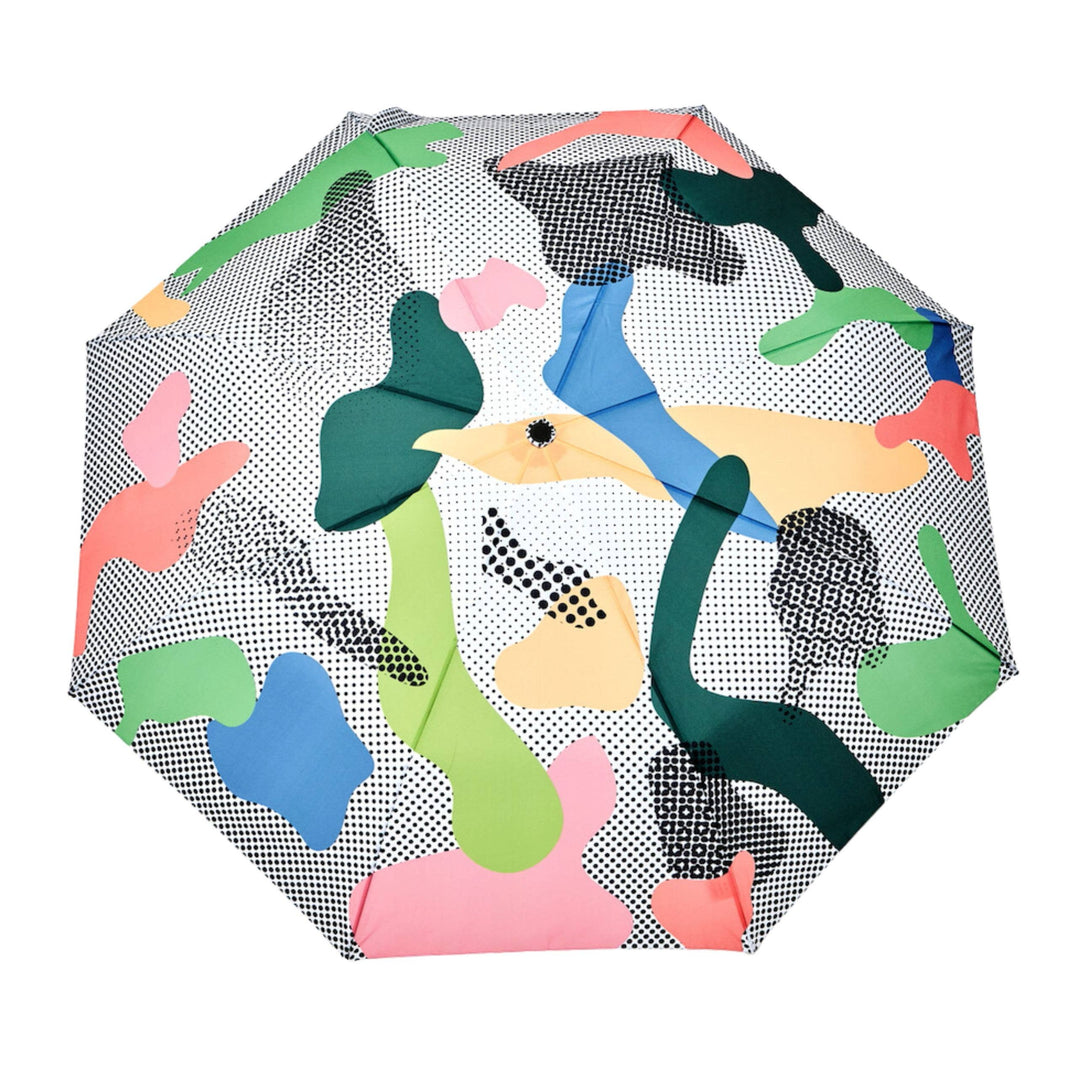 Dots Sustainable Compact Duckhead Umbrella