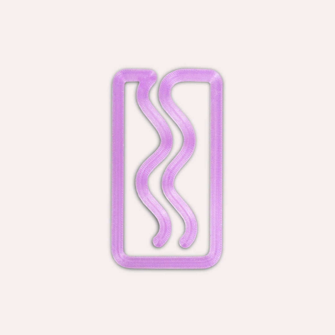 Miami Translucent 3D Printed Bookmark NEW: Multicolour