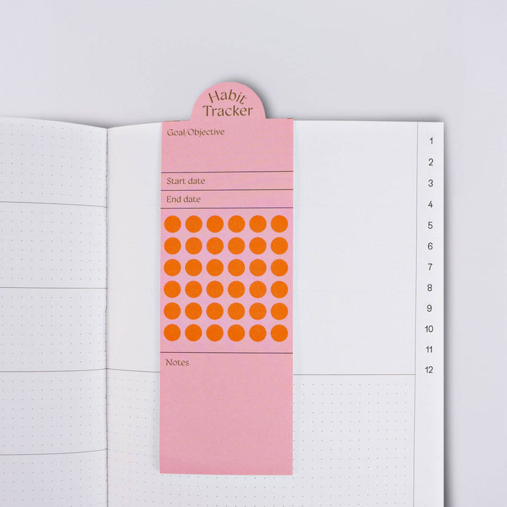 Hinoki Habit Tracker Bookmark Set