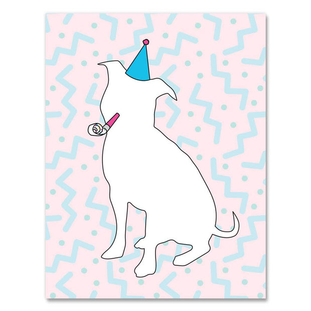 537 - Party Dog - A2 card