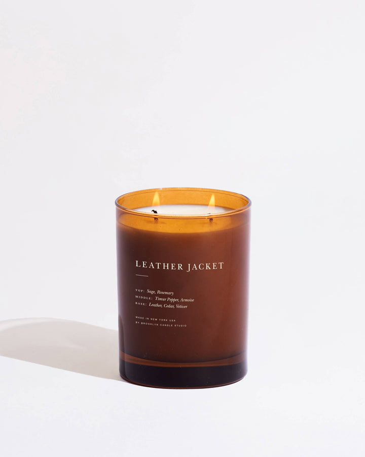 Leather Jacket 2-Wick Candle