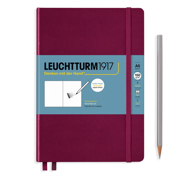 Sketchbooks - 150g/m² Paper Plain: Medium Landscape / Black