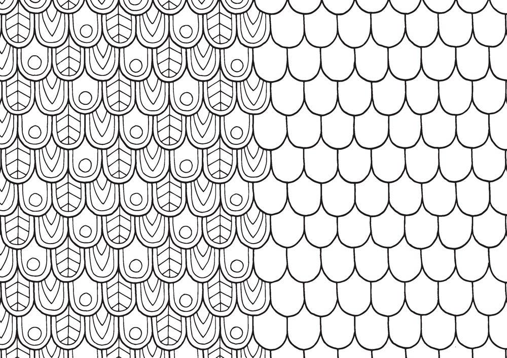 The Mindfulness Patterns Coloring Book
