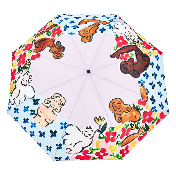Heaven's Garden Compact Eco-Friendly Duckhead Umbrella