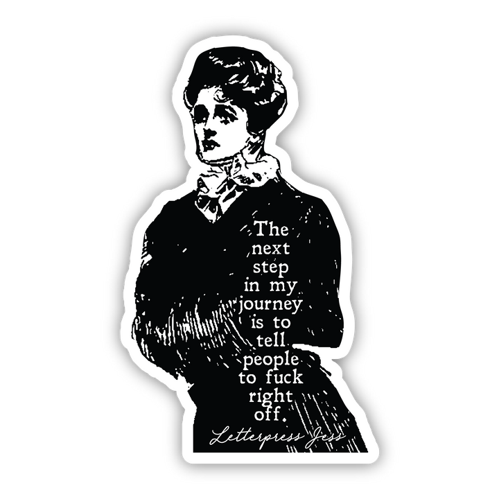 Gibson Girl My Journey Sticker