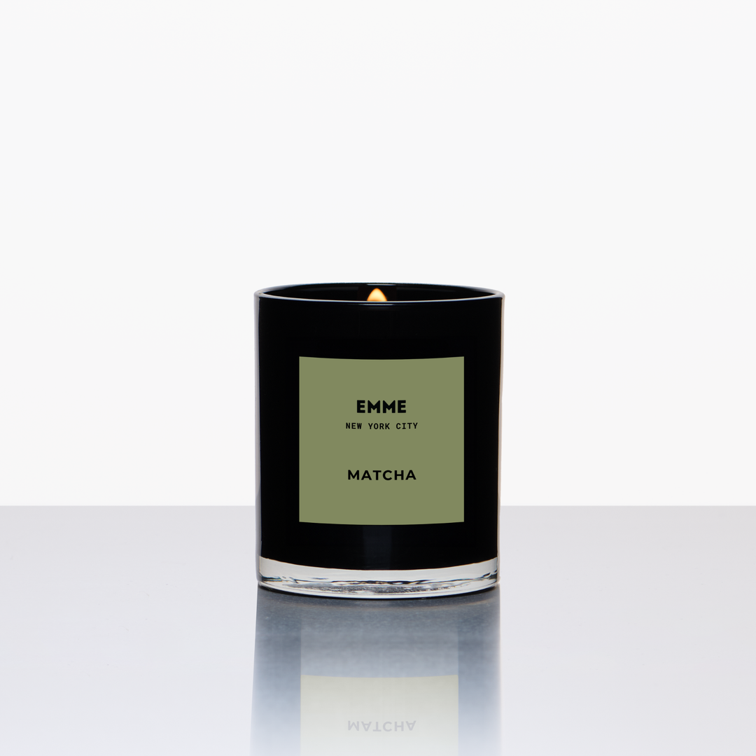 Matcha Candle Jar