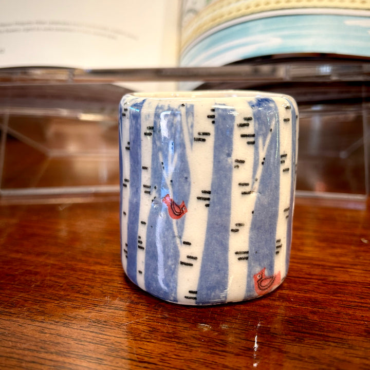 Small Ceramic Graphic Cups