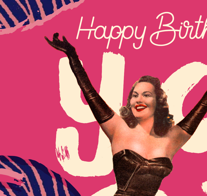 ZEBRA SLUT! Birthday card