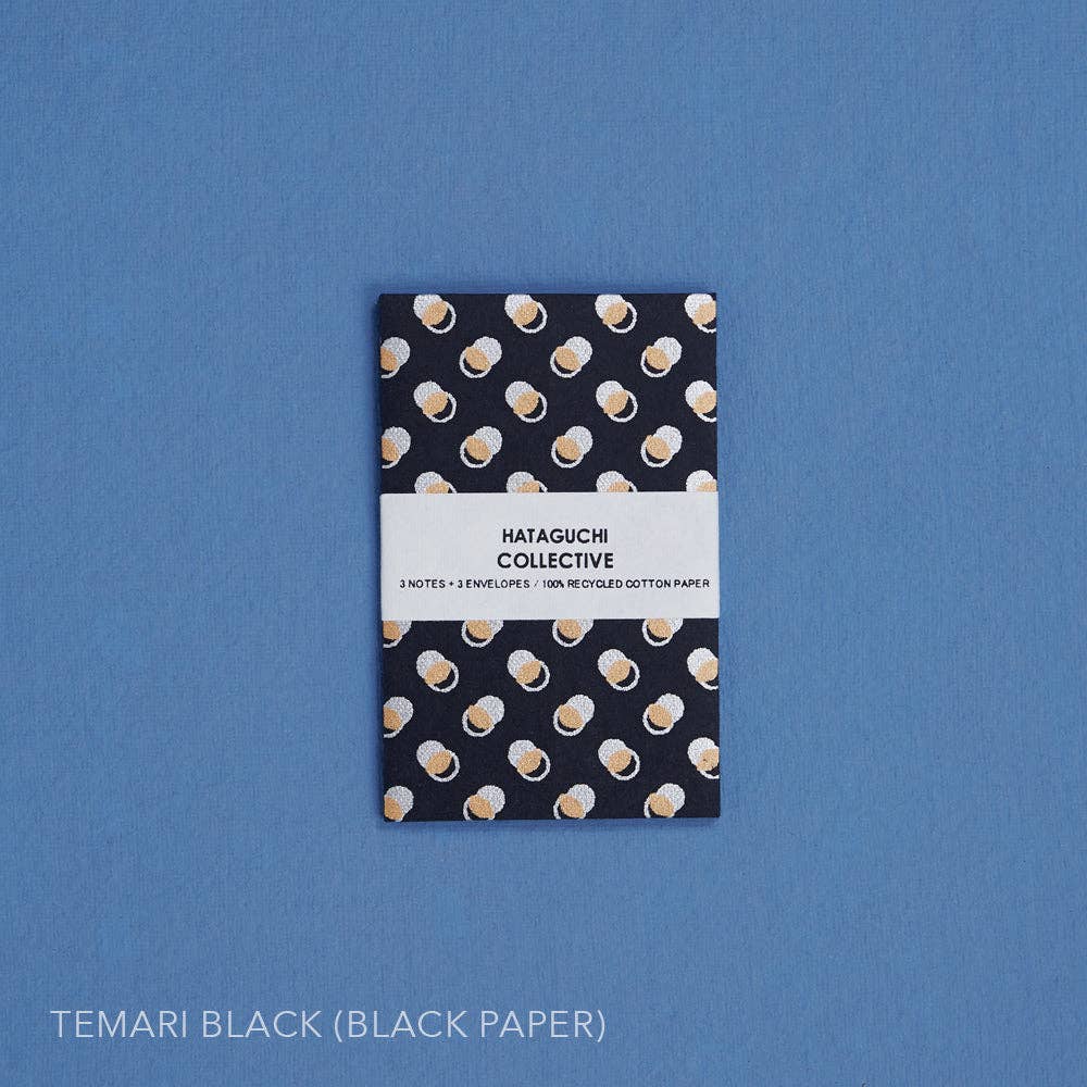 Small Envelope with Notecard Set: DOTS SUPER GOLD