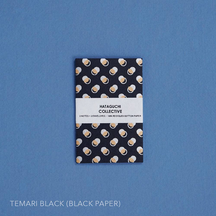 Small Envelope with Notecard Set: DOTS SUPER GOLD