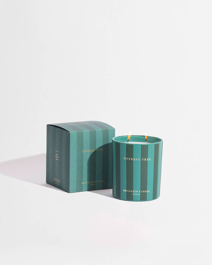 Cypress Tree Holiday Candle