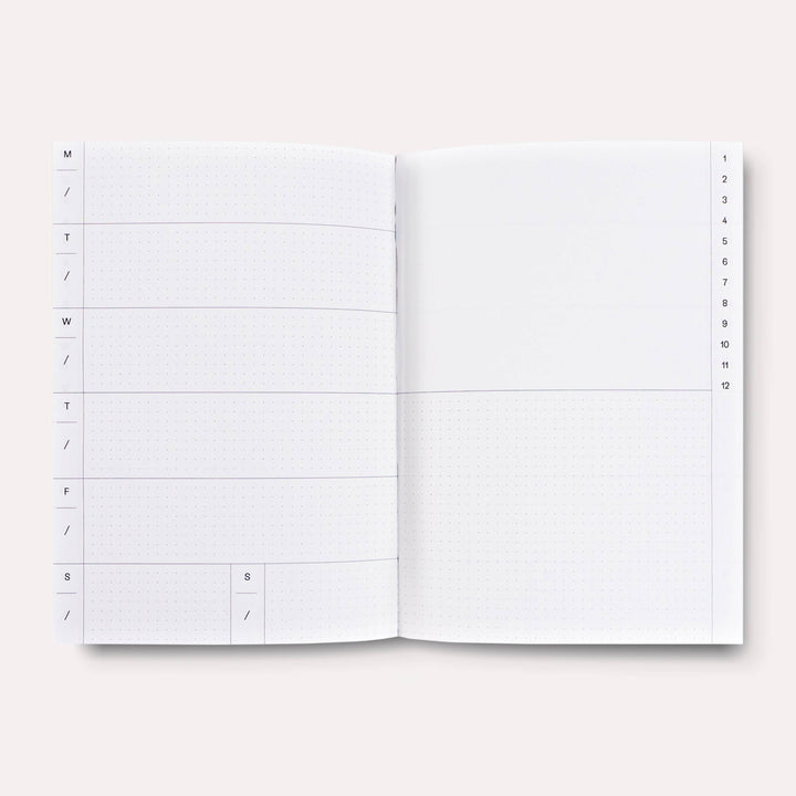 Miami No. 1 Weekly Lay Flat Undated Planner Book