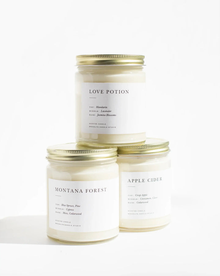 Sea Salt + Surf Minimalist Candle