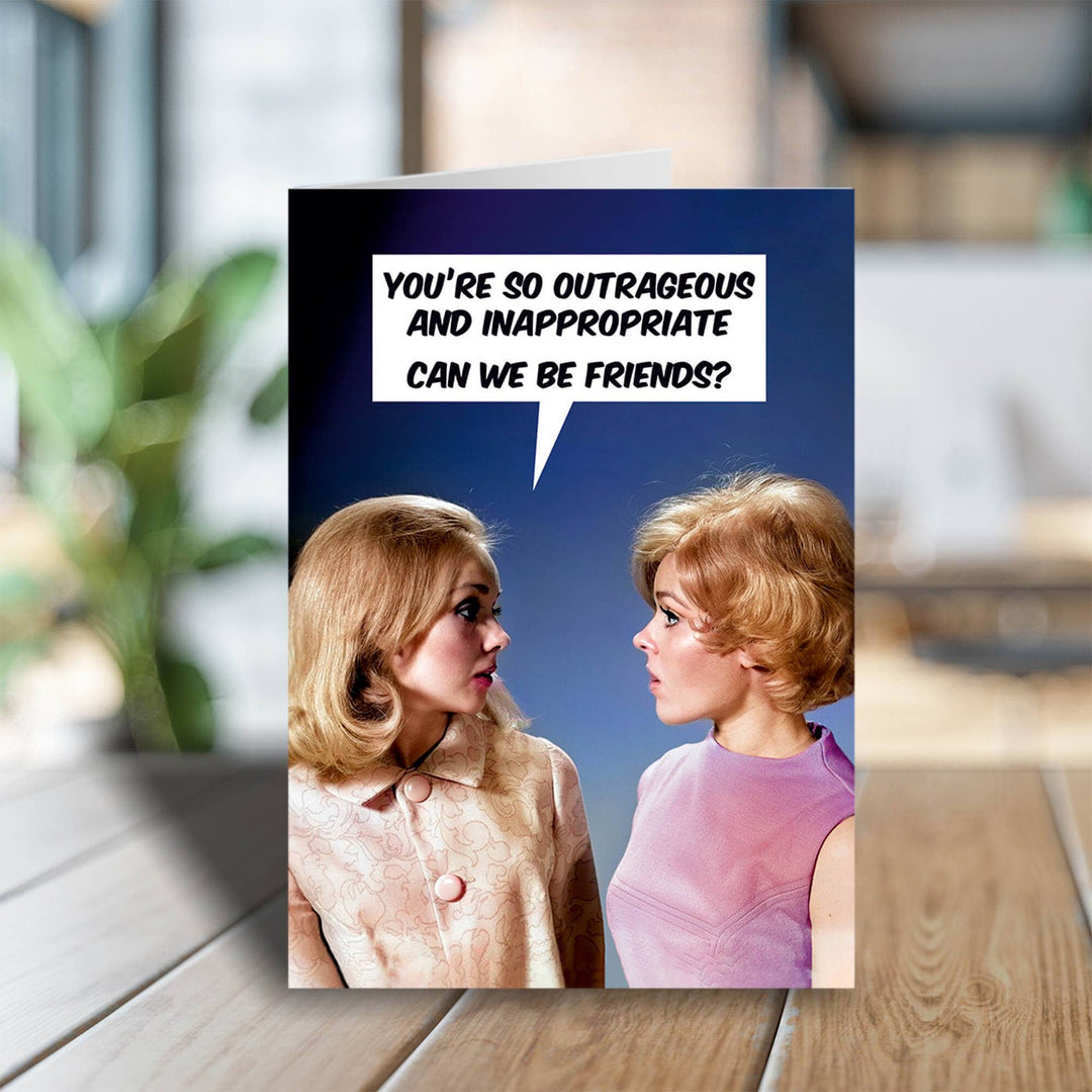 Can we be friends Greeting Greeting Card