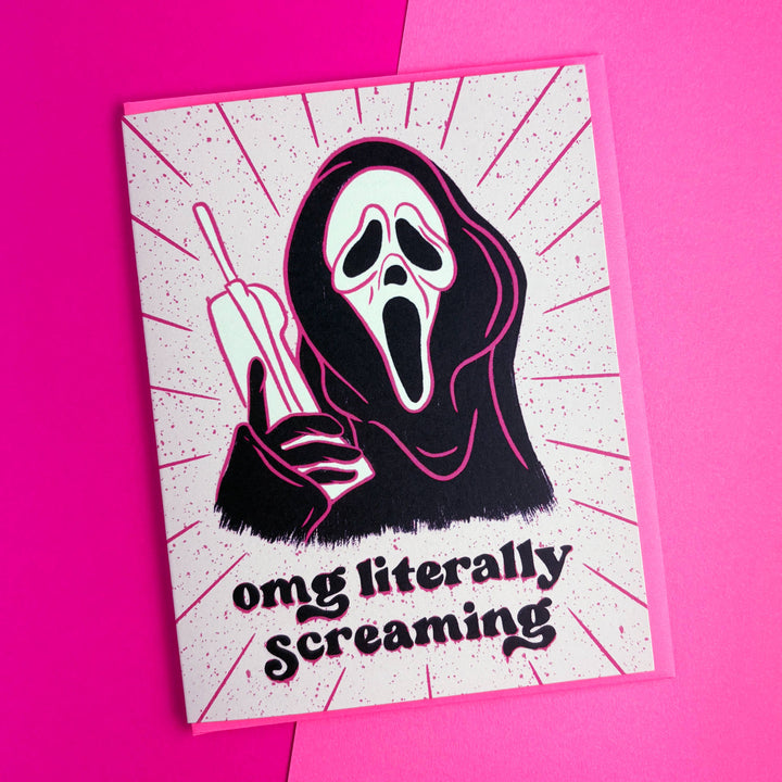 Scream Congratulations Card