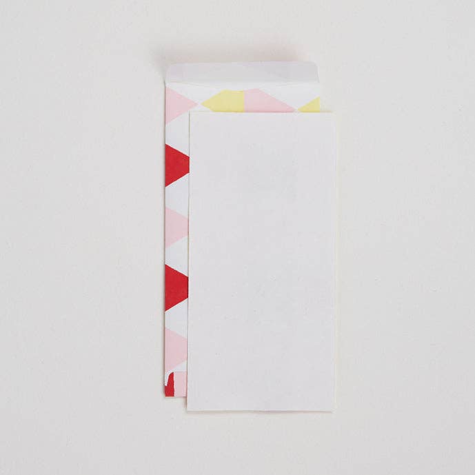 Large Envelope with Notecard Set: SHIMA-MARU GREY x GOLD