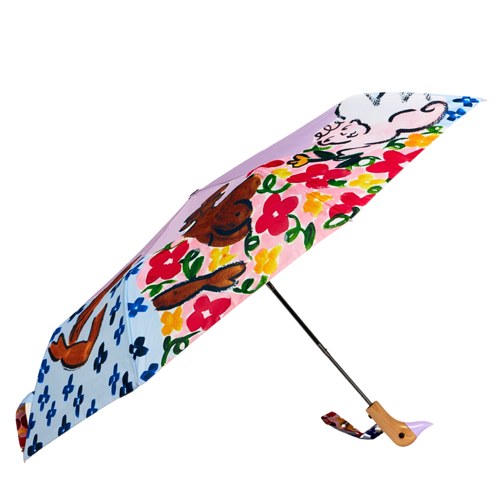 Heaven's Garden Compact Eco-Friendly Duckhead Umbrella